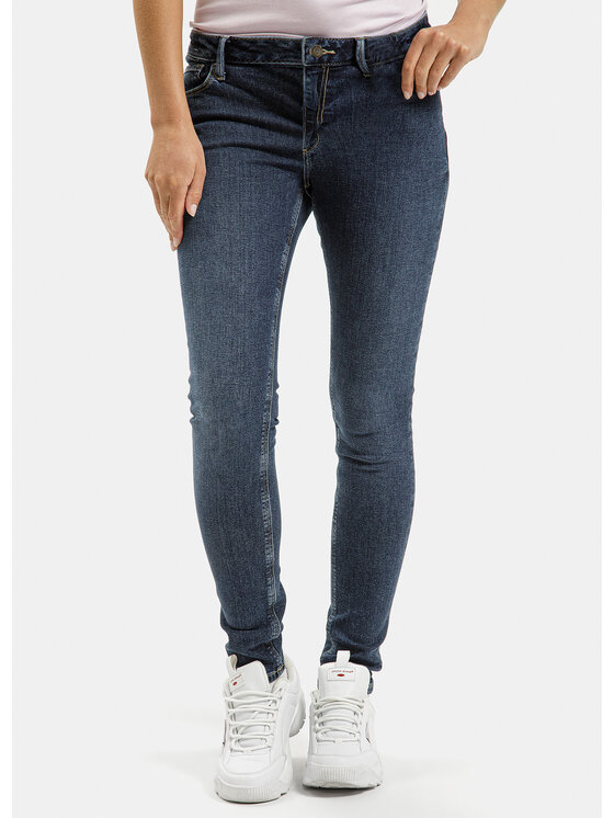 Cross Jeans Cross Jeans Jeansy N 497-315 Niebieski Skinny Fit