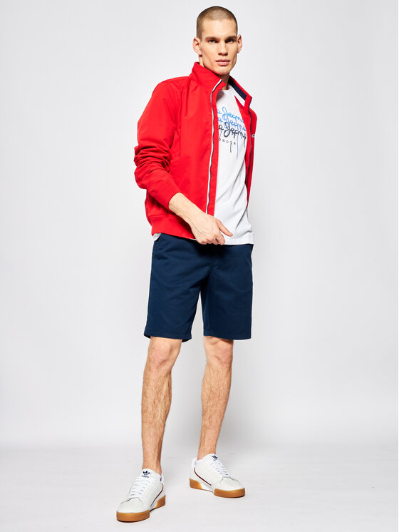 Pepe Jeans Pepe Jeans T-Shirt Moe PM507172 Λευκό Regular Fit