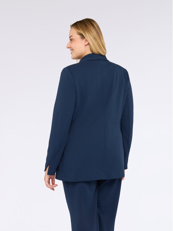 Fiorella Rubino Fiorella Rubino Giacca outdoor Q530T000213N034 Blu A-Line Fit