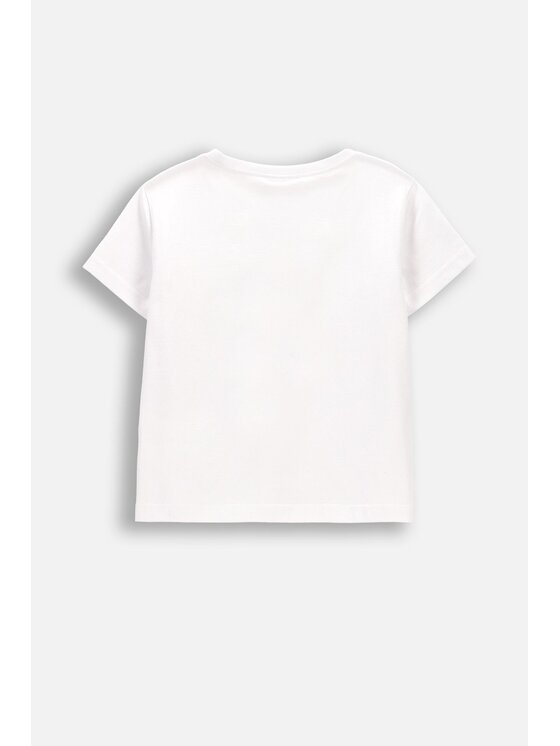 Coccodrillo Coccodrillo T-Shirt WC6143202SGK-001 Bílá Regular Fit