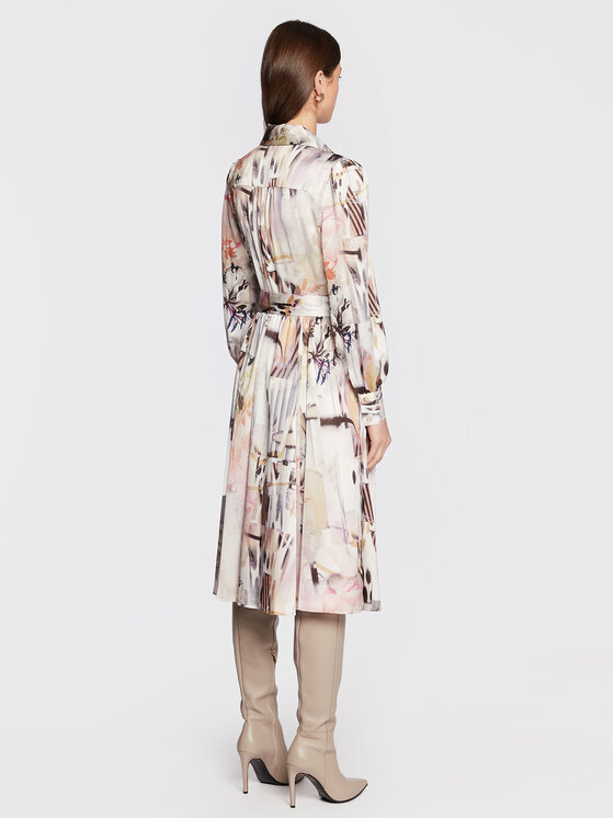 Vestito chemisier 3RGK16 7099Z Multicolore Regular...