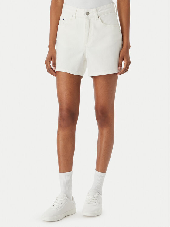 Karl Lagerfeld Jeans Karl Lagerfeld Jeans Jeansshorts B2W10066 Weiß Regular Fit