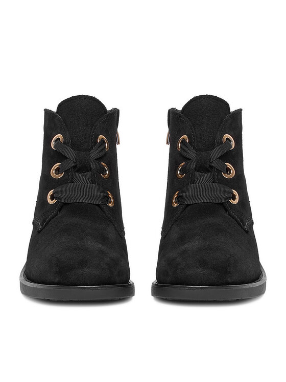 Lasocki Lasocki Schnürschuhe CEO-RST-6397-04 Schwarz