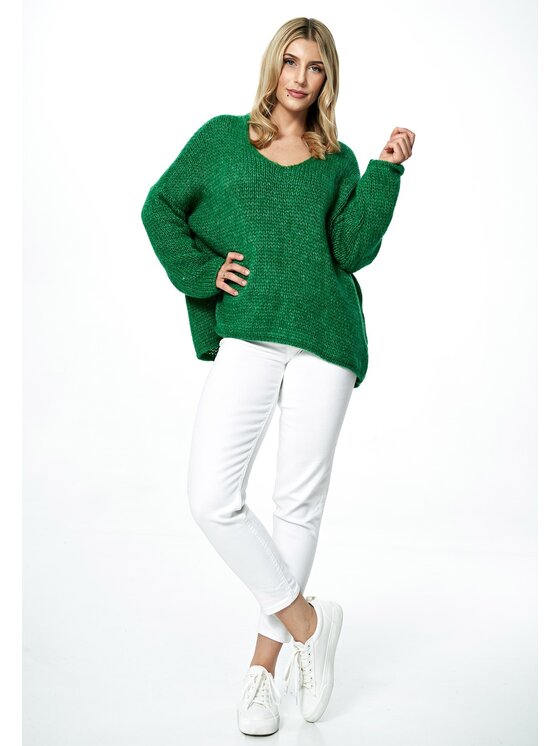 FIGL FIGLFIGL Maglione M899 Verde Oversize