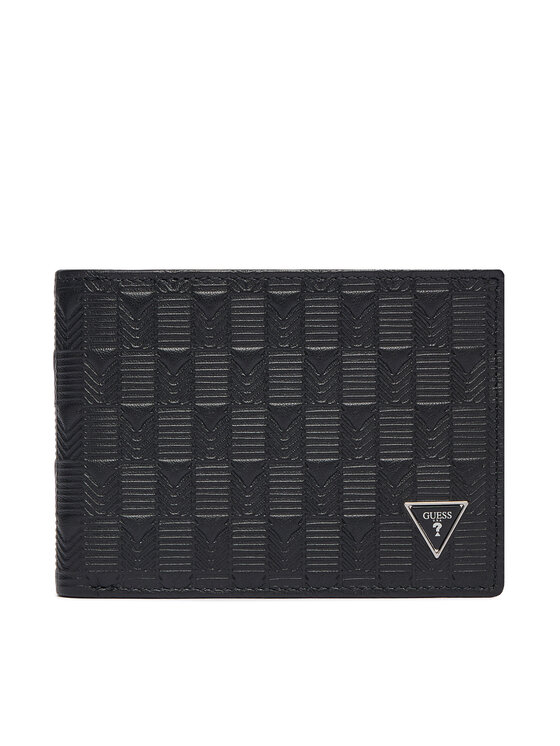 Guess Guess Portafoglio grande da uomo SMMADL LEA27 Nero