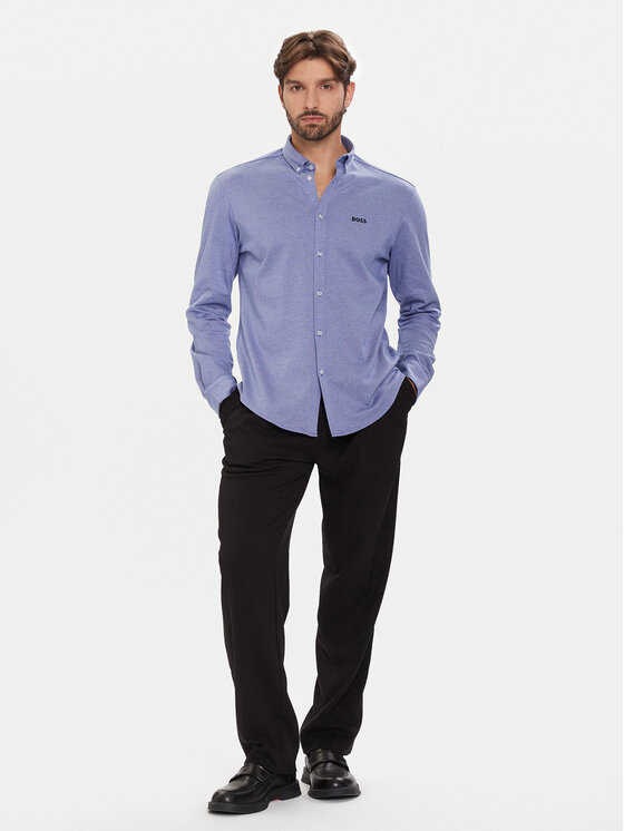 BOSS BOSS Hemd B_Motion 50544795 Blau Regular Fit