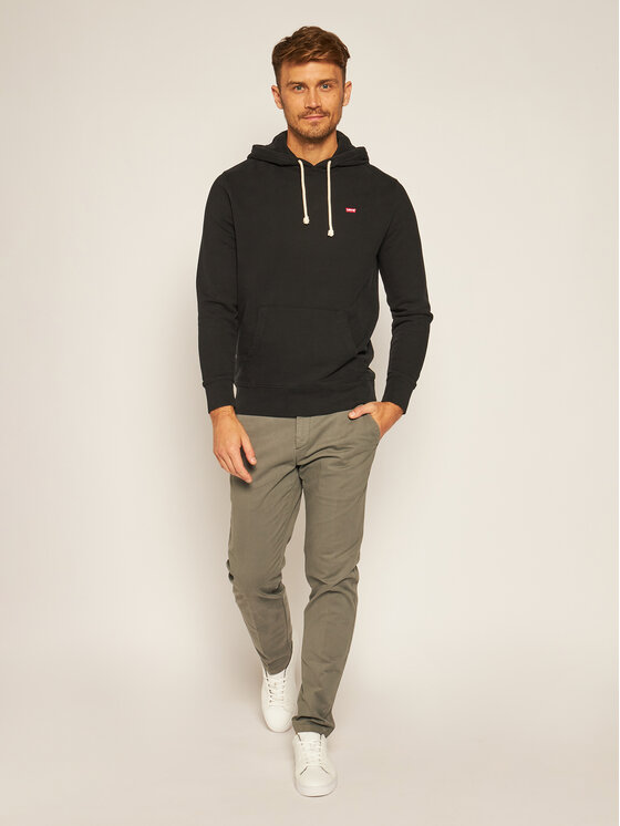 Levi's® Levi's® Pulóver New Original 34581-0001 Fekete Regular Fit
