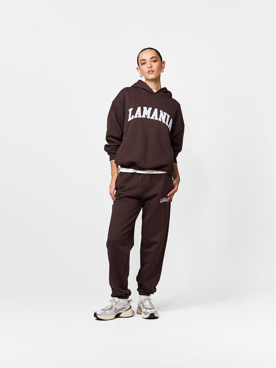 La Mania La Mania Pantaloni da tuta ANGELES Marrone Active Fit