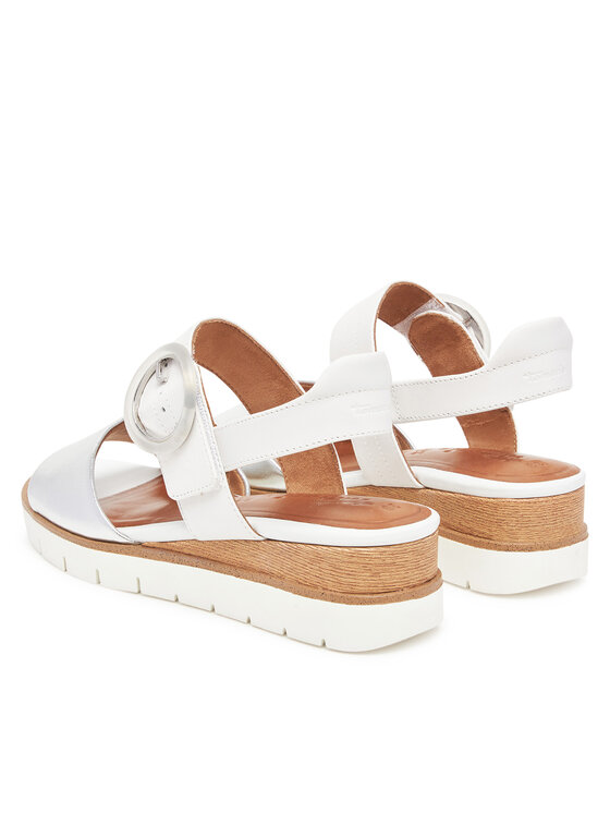 Tamaris Tamaris Sandály 1-28206-42 Bílá