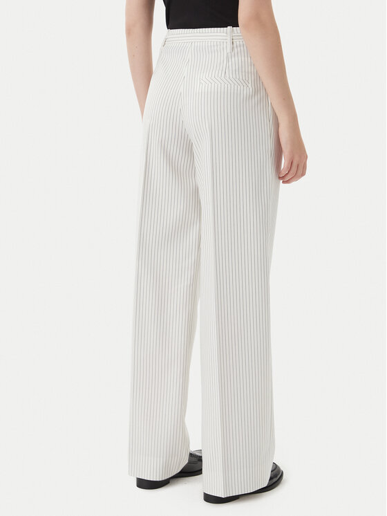 HUGO HUGO Штани з тканини Hejuly 50559202 Білий Loose Fit