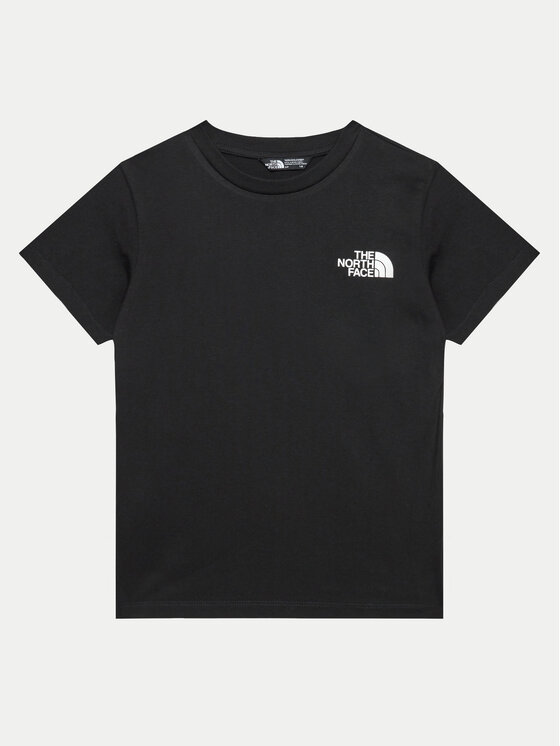 The North Face The North Face Póló Simple Dome NF0A8DRP Fekete Regular Fit