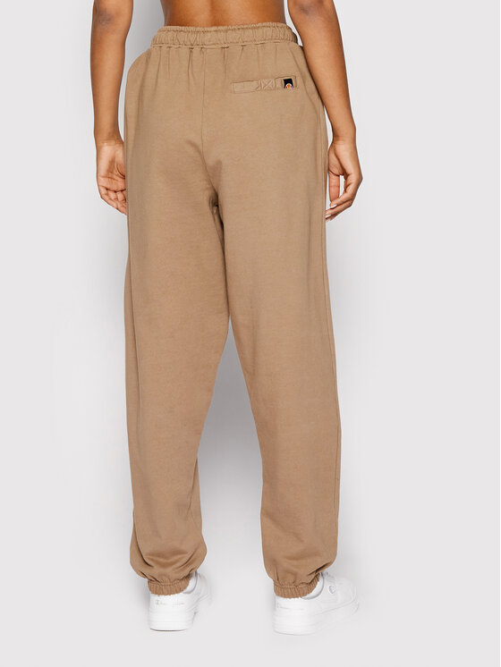 Ellesse Ellesse Spodnie dresowe Velam SGM13150 Brązowy Regular Fit