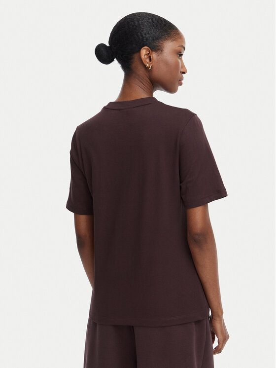 Reebok Reebok T-Shirt Nikolina RK25708CCW Σκούρο καφέ Regular Fit