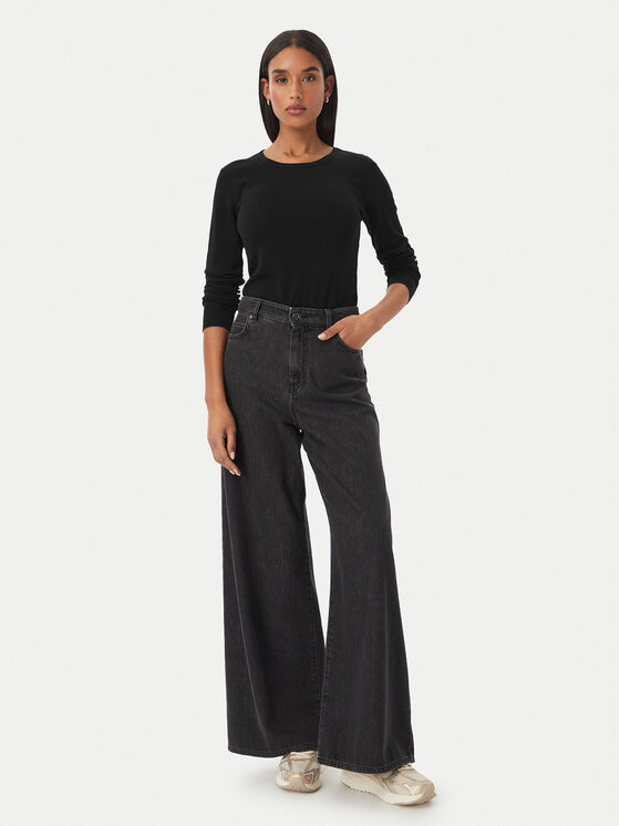 United Colors Of Benetton United Colors Of Benetton Блузка 3GA2E16F9 Чорний Regular Fit