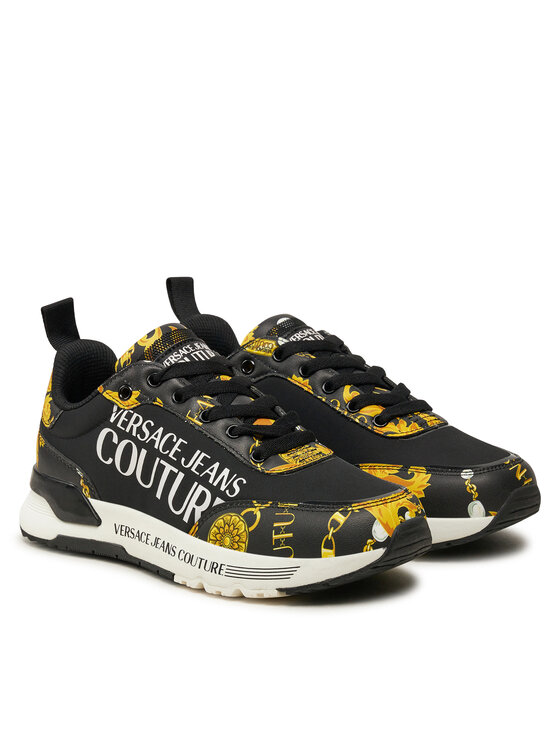 Versace Jeans Couture Versace Jeans Couture Sneakers Dynamic 77VA3SA3 Negru