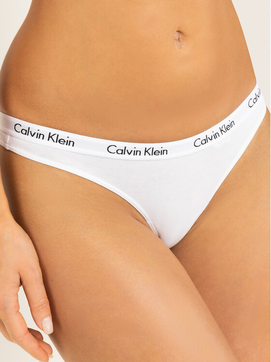 Calvin Klein Underwear Calvin Klein Underwear Stringų komplektas 000QD3587E Spalvota