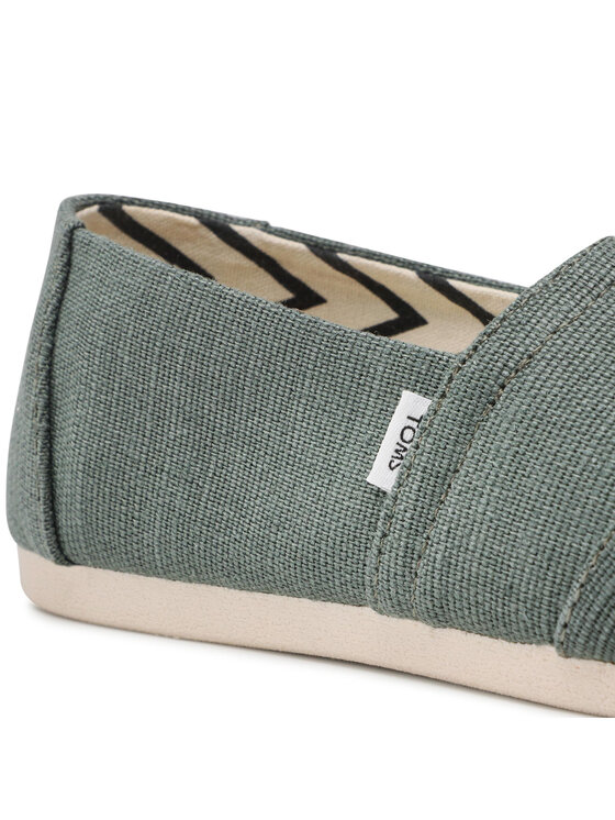 Toms Toms Туфлі Alpargata 10018279 Зелений