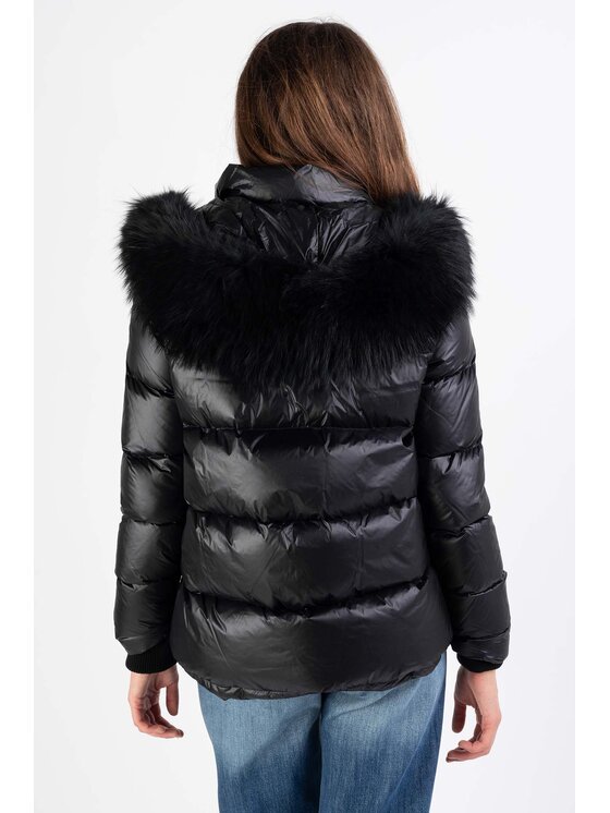 ROCKANDBLUE ROCKANDBLUE Kurtka puchowa Sassy Czarny Regular Fit