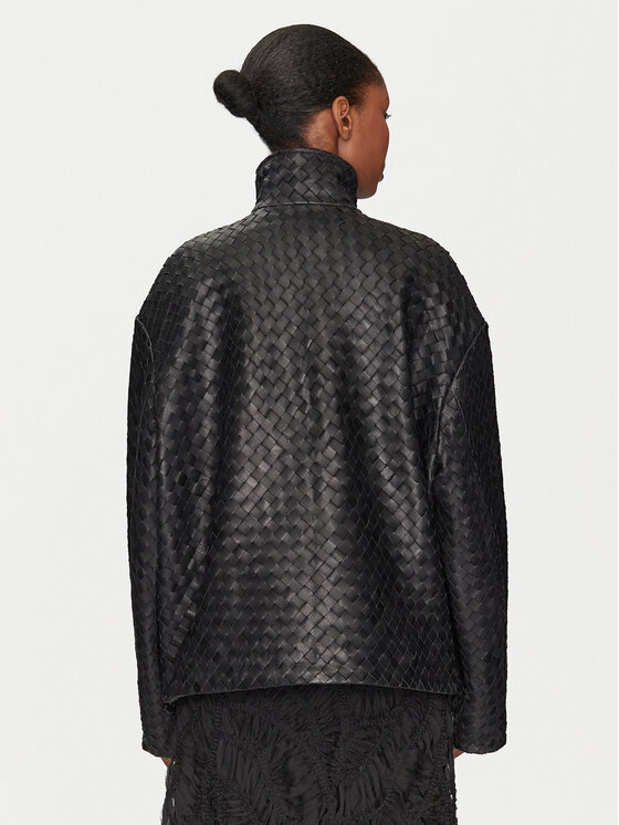2NDDAY 2NDDAY Lederjacke Enriqueta 2252512608 Schwarz Oversize