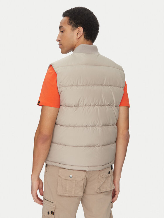 Alpha Industries Alpha Industries Елек 118109 Бежов Regular Fit