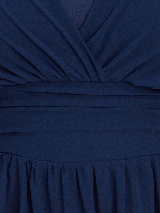 Marella Marella Sukienka wieczorowa Amal 2515221342 Granatowy Regular Fit