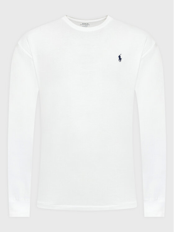 Polo Ralph Lauren Polo Ralph Lauren Majica dugih rukava 710671467004 Bijela Classic Fit