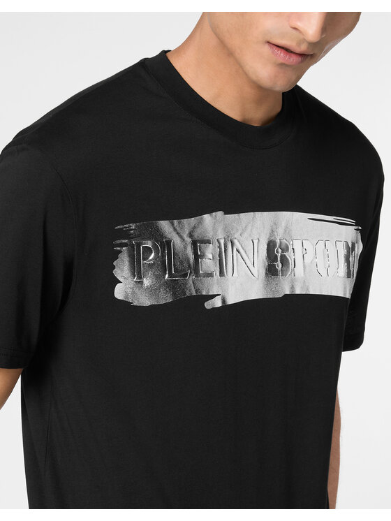 Plein Sport Plein Sport T-Shirt 18771 Czarny Regular Fit