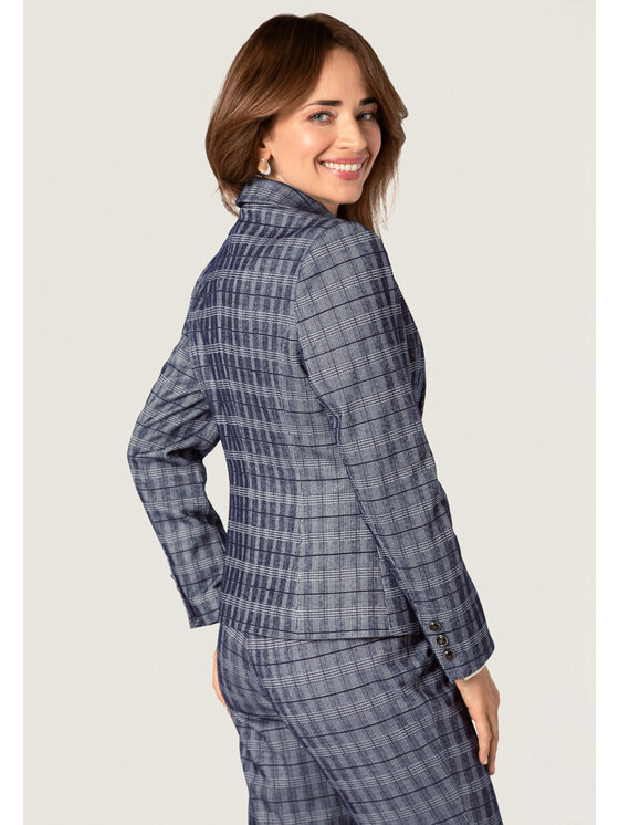 QUIOSQUE QUIOSQUE Sako ML 1023Z1 Tmavomodrá Regular Fit