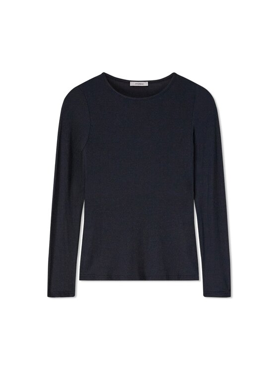 Motivi Motivi Bluzka G381W203763N034 Niebieski Slim Fit