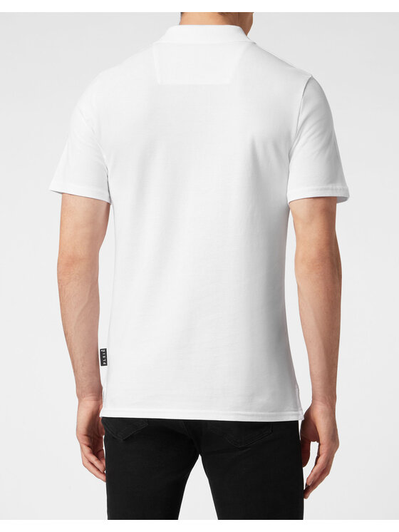 PHILIPP PLEIN PHILIPP PLEIN Polo 245 Bianco Slim Fit