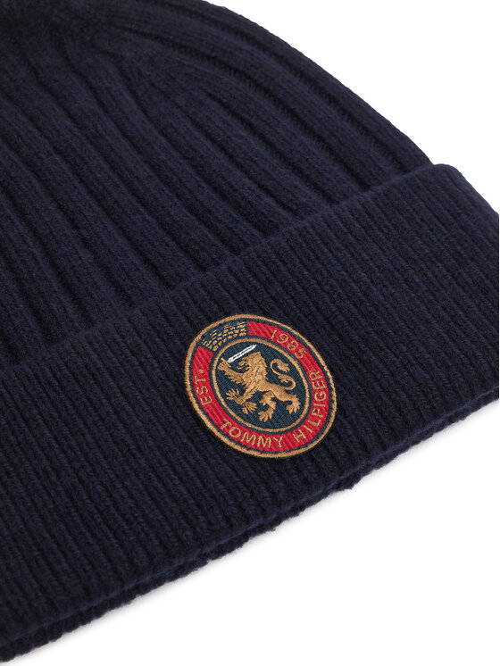 Tommy Hilfiger Tommy Hilfiger Berretto Th Crest Gifting AM0AM14885 Blu scuro
