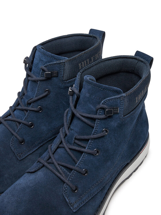 Tommy Hilfiger Tommy Hilfiger Auliniai batai Corporate FM0FM05147 Tamsiai mėlyna