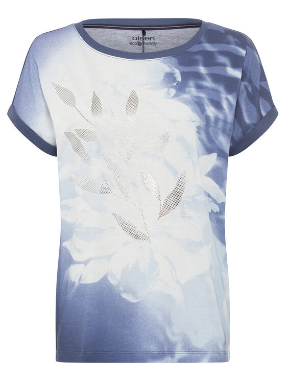 Olsen Olsen T-Shirt 11105088 Tmavomodrá Regular Fit