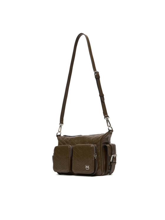 PINKO PINKO Geantă Cargo Camera Bag Al 25-25 PLTT 105110 A2JC Maro
