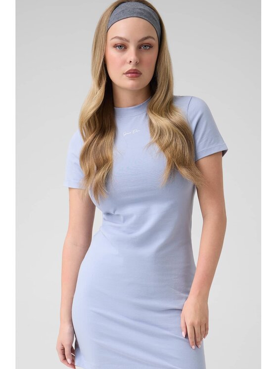 Guess Guess Sukienka codzienna 183066 Niebieski Classic Fit