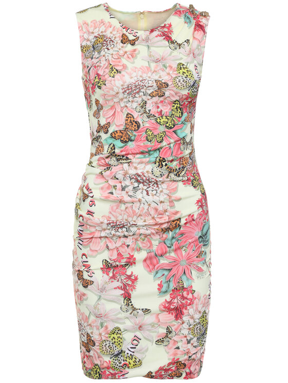 Cavalli Class Cavalli Class Cocktail obleka D2IVB413 Pisana Regular Fit