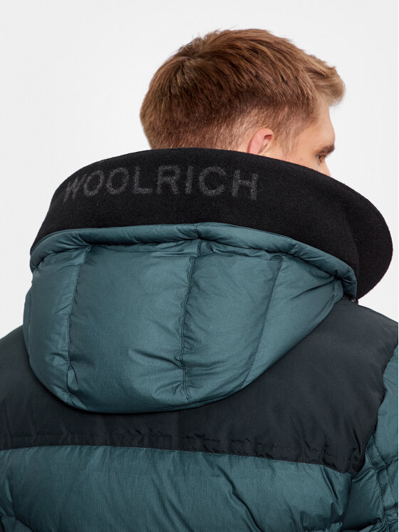 Woolrich Woolrich Kurtka puchowa Expedition CFWOOU0780MRUT3516 Granatowy Regular Fit