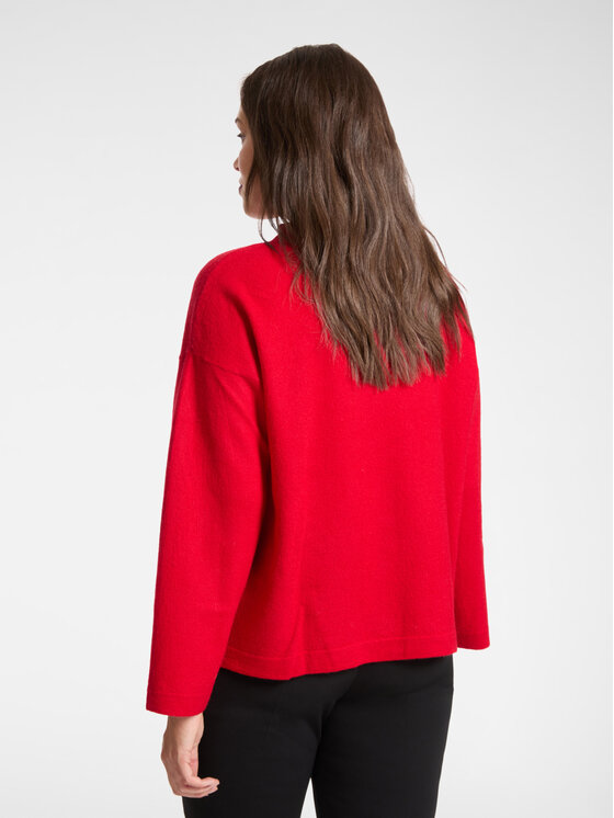 Elena Mirò Elena Mirò Maglione M489Z000622N016 Rosso A-Line Fit