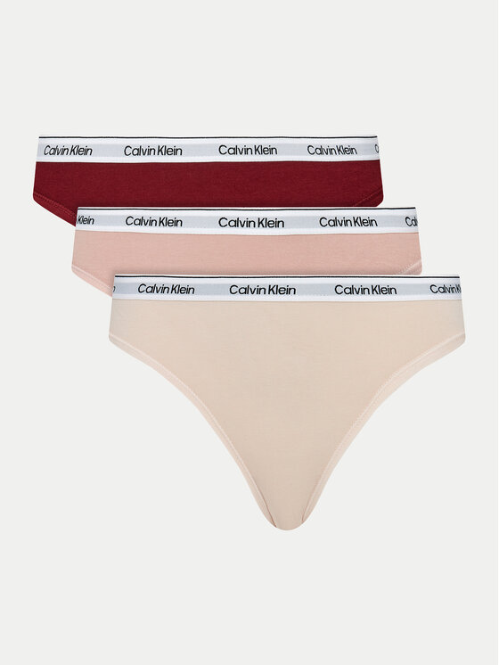 Calvin Klein Underwear 3 pāru klasisko biksīšu komplekts 000QD5207E Daudzkrāsains