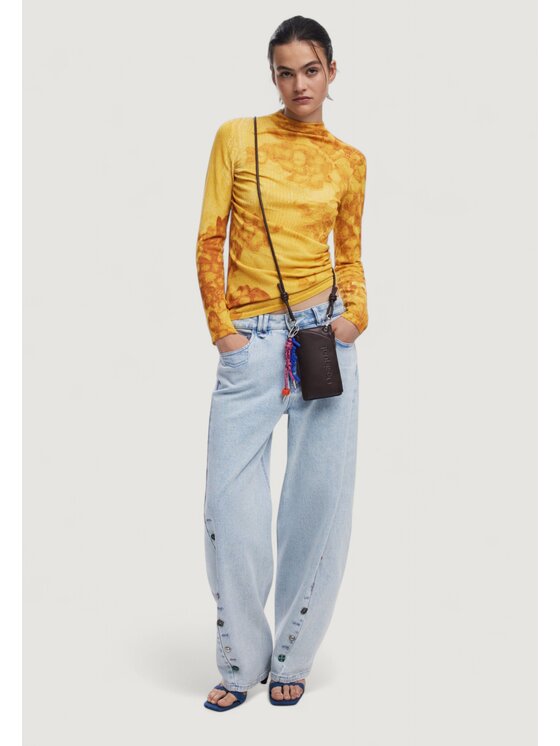 Desigual Desigual Portafoglio grande da donna MONE_HALF LOGO MILTON Marrone
