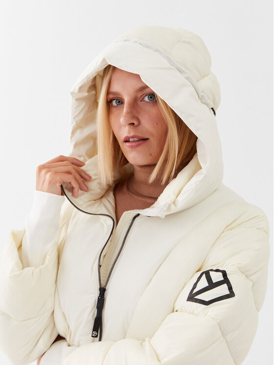 Didriksons Didriksons Зимно яке Andrea 504308 Екрю Oversize