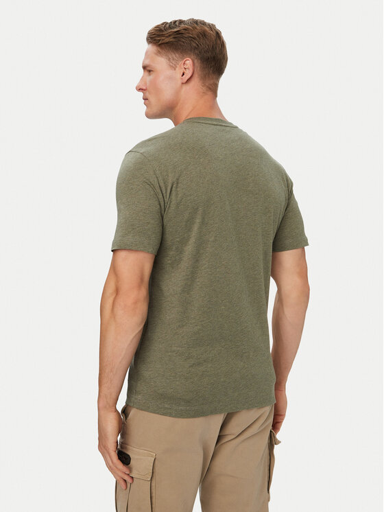 Aeronautica Militare Aeronautica Militare Marškinėliai 262TS1580UJ00372 Chaki Regular Fit
