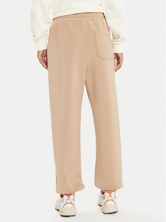 United Colors Of Benetton United Colors Of Benetton Sportinės kelnės 3PKLDF016 Smėlio Relaxed Fit