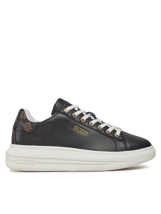 Guess Guess Sneakersy FL8VIB LEA12 Černá