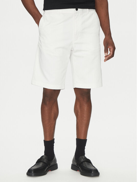 HUGO HUGO Stoffshorts Darik 50505857 Weiß Regular Fit
