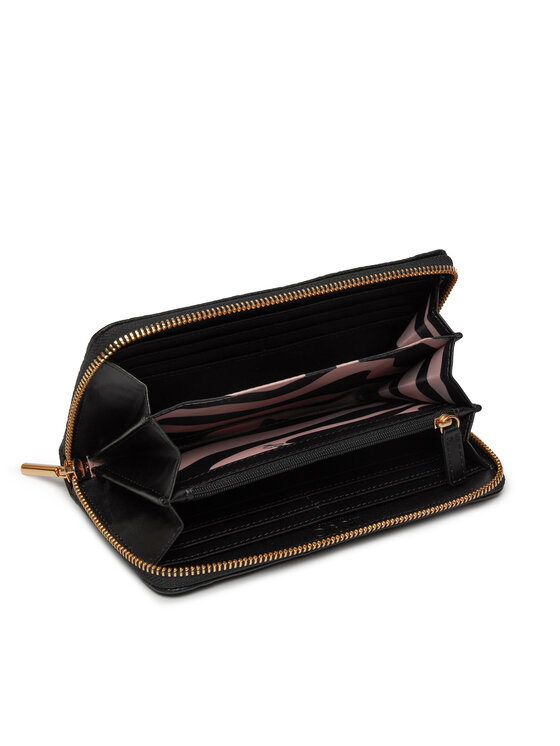 Liu Jo Liu Jo Портфейл Ecs Xl Zip Around AA4161 E0003 Черен