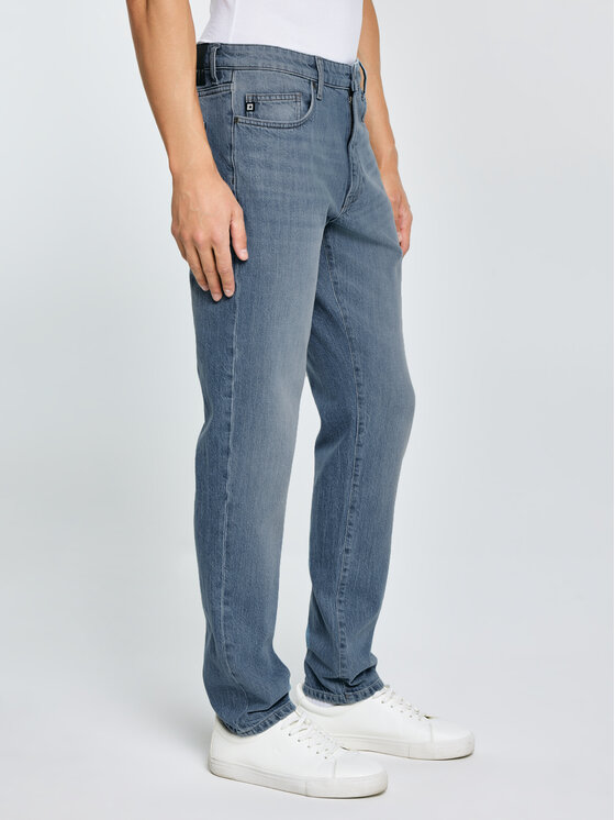 BIG STAR BIG STAR Jeansy HARPER Niebieski Tapered Fit