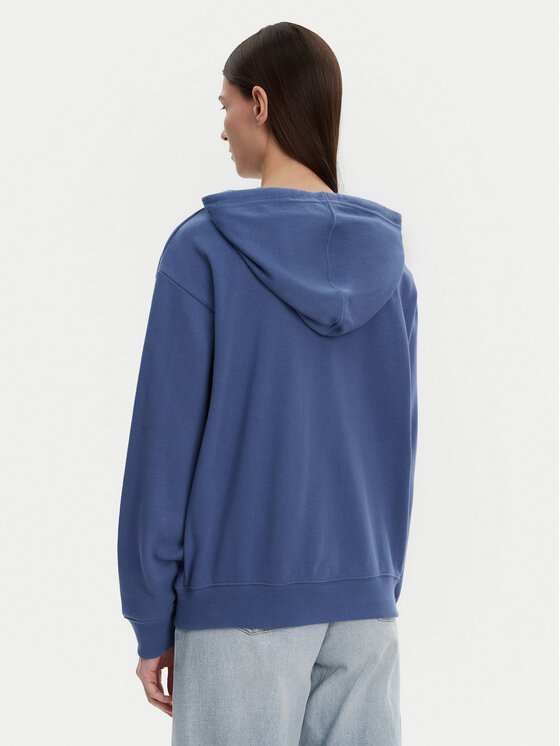 Gap Gap Bluză 727433-06 Albastru Relaxed Fit