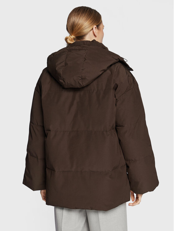 Samsøe Samsøe Samsøe Samsøe Kurtka zimowa Hana F22300136 Brązowy Relaxed Fit