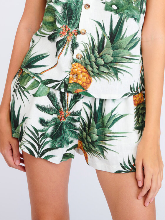 Banana Moon Banana Moon Plážové šortky PALMSPRING Bílá
